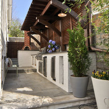 outdoor kitchen