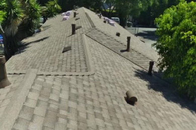 Entire shingle and flat roof replacement in Venice
