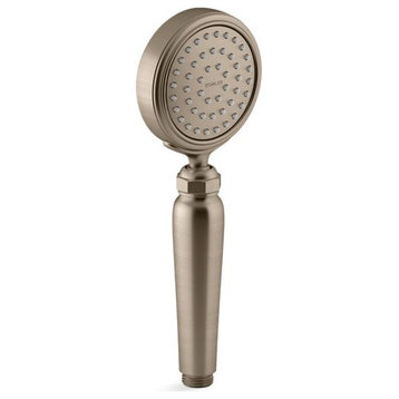 Kohler Artifacts 1-Function 1.75GPM Handshower Air-Induct Tech, Brushed Bronze