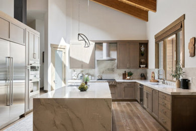 Inspiration for a modern kitchen remodel in Other
