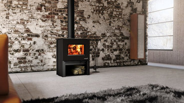 Wood Heater Enerzone Solution 1.6 Pedestal Fireplace