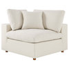Modular Sectional Deep Sofa Set, Beige, Fabric, Modern, Lounge Cafe Hospitality