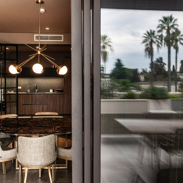 Cuisine dans un appartement prestigieux à Cannes