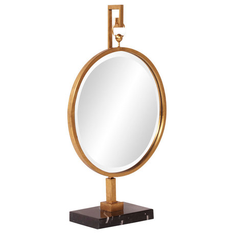 Medallion Gold Mirror