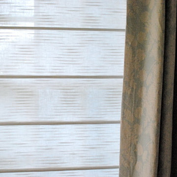 Pale with pop Living Room
