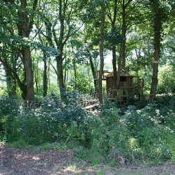 Adventure treehouses and Rope Bridge - Garden Playhouses