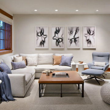 Modern Ski Lodge