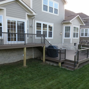 Westerville, OH, Multi-Level Deck