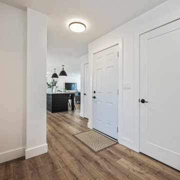 Modern Farmhouse Main Hallway Remodel