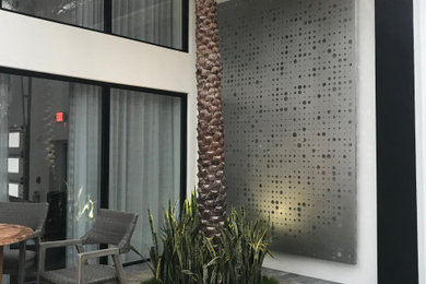 This is an example of a landscaping in Miami.