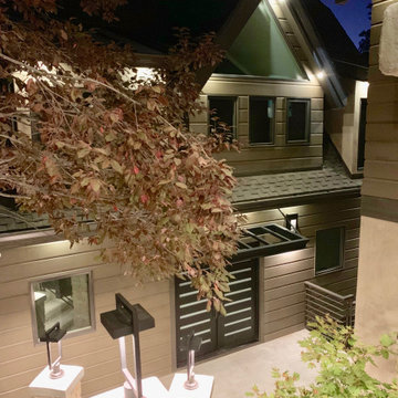 Modern Industrial Lodge, lake Arrowhead Lake Front