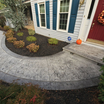 Emmaus Front Walkway and Patio