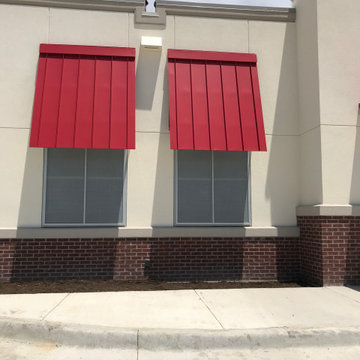 Dan's Seafood and Chicken in Dallas (commercial security screens)