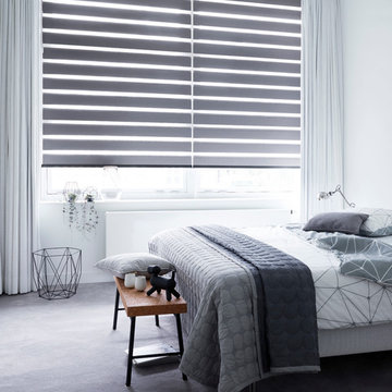 Monochromatic Bedroom Scheme