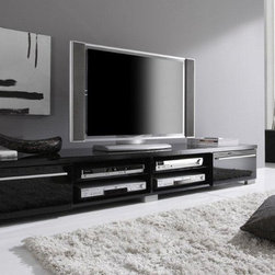 Modern TV Stand Mare 82" Black - $679.99 - Entertainment Centers And Tv Stands