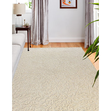 Bashian Providence Area Rug Ivory 3'6" X 5'6"