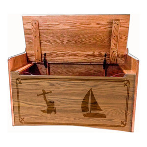 oak toy chests