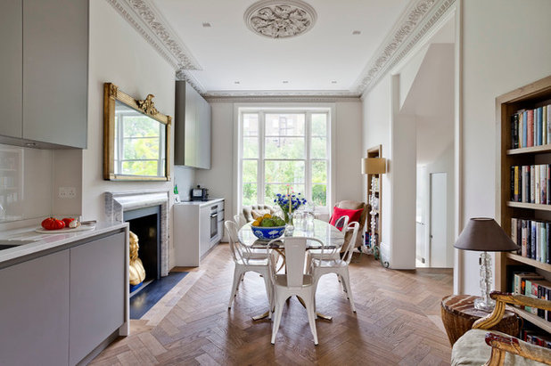 Eclectic Dining Room by STEPHEN FLETCHER ARCHITECTS