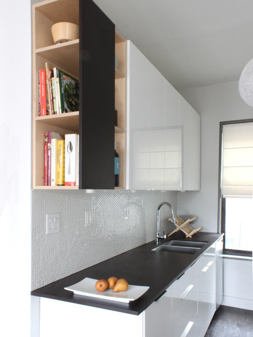 Kitchen Cookbook Shelf | Houzz