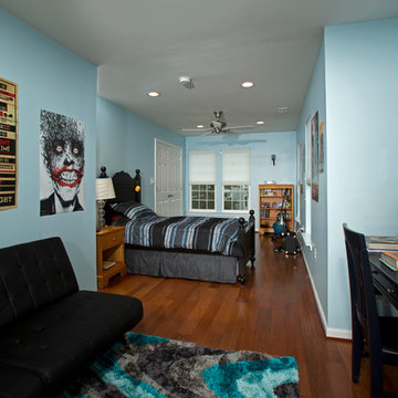 Addition Provided an In-Law-Suite,New Bedrooms for Teens,and a Gourmet Kitchen