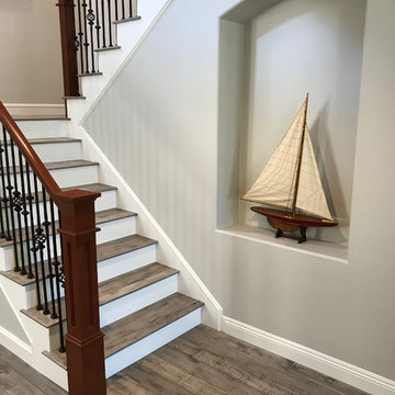 San Clemente Craftsman staircase