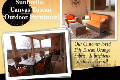Cushion Comfort Outdoor Furniture, Sunbrella Fabric