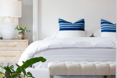 Transitional bedroom photo in Los Angeles
