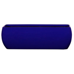 Athena Rectangle Modern Planter - Products