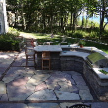 outdoor kitchen