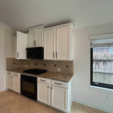 Kitchen Cabinet Refinish — Houston, TX