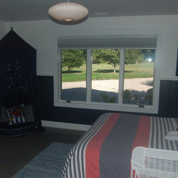 Sherman, CT Pottery Studio & Garage Addition Garage conversion Bedroom 1