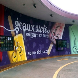 Geauxsicles Mural - Paintings