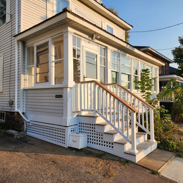 Shelburne Road Three Season Porch To Four Season