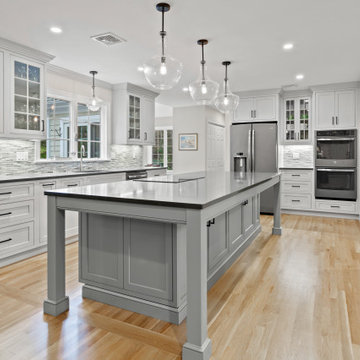 Beaded Inset Custom Kitchen - Falmouth