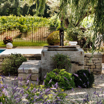 Un jardin bucolique tout proche de Gordes