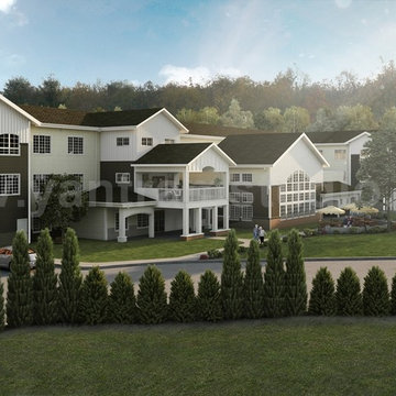 Active Old age living Residential Community of 3D Exterior Designers