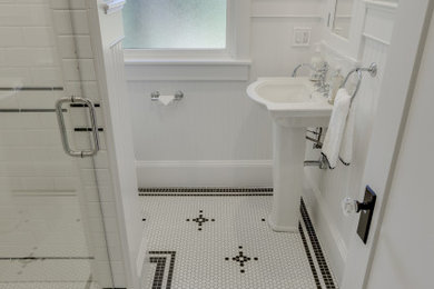 Inspiration for a craftsman bathroom remodel in Portland