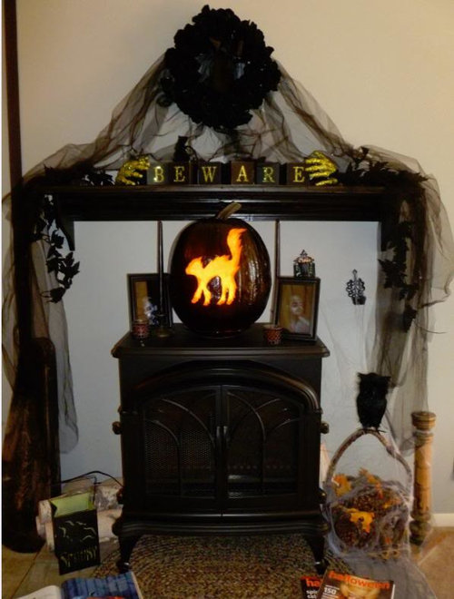 Halloween and Christmas Decor, excited for this years holidays!