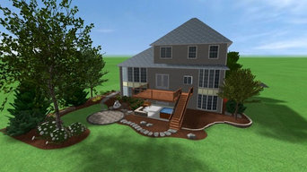 Landscape Design Perspective Drawings