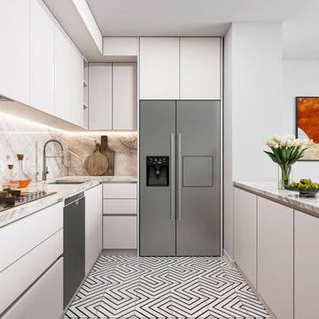 Virtual Staging Examples - Kitchen + Bathroom Renovations