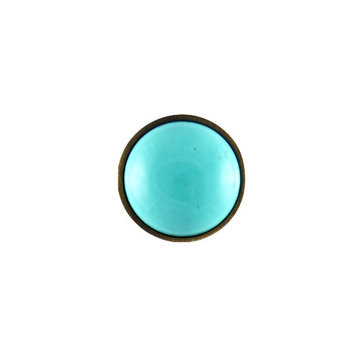 Turquoise Stone Knob