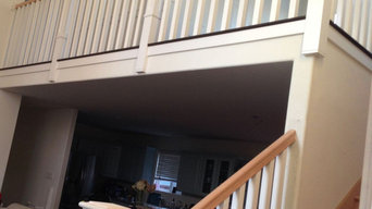 Light colored wood Staircases