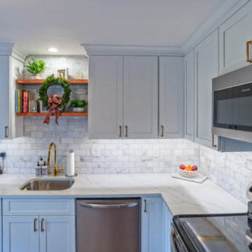 Bright Small Kitchen by Lauren