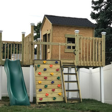 Kids Outside Fort