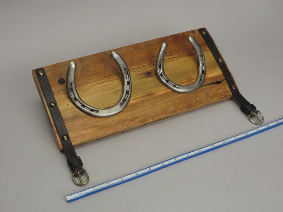 #R15088 Reclaimed Lumber, Horse Shoes, Tack Leather