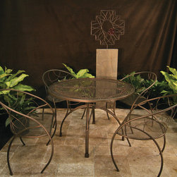 Custom Metal Elements - Outdoor Dining Tables