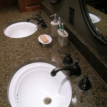 Medallion Bathroom: Brookhill Maple - Harvest Bronze