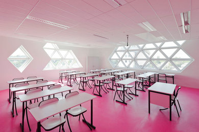 Lycée Georges Freche - plus de 10 000m² de sol PVC DEBOLON