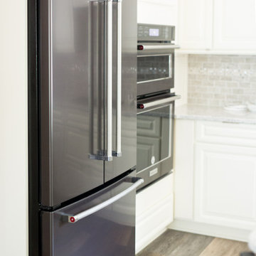 Traditional White Kitchen in Harlesyville, PA