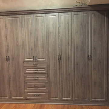 Custom Closet with Inside Lighting